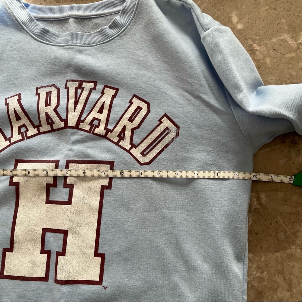 Harvard University Light Blue Sweater - Picture 8 of 10